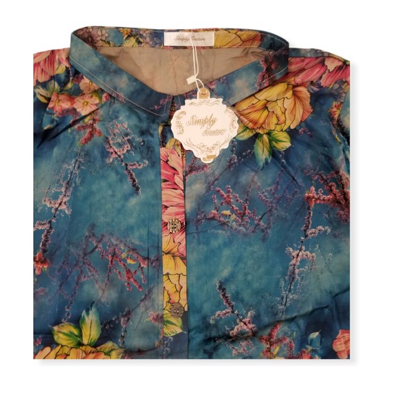 Simply Couture Women Shirt Size 1XL - Picture 2 of 6